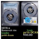 1978-s Proof Roosevelt Dime 10c pr69 dcam PCGS