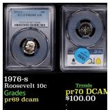 1976-s Proof Roosevelt Dime 10c pr69 dcam PCGS