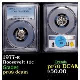 1977-s Proof Roosevelt Dime 10c pr69 dcam PCGS