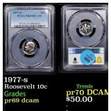 1977-s Proof Roosevelt Dime 10c pr69 dcam PCGS
