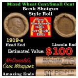 Lincoln Wheat Cent 1c Mixed Roll Orig Brandt McDon