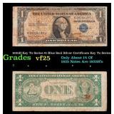 1935H Key To Series $1 Blue Seal Silver Certificat