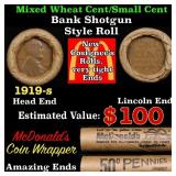 Lincoln Wheat Cent 1c Mixed Roll Orig Brandt McDon