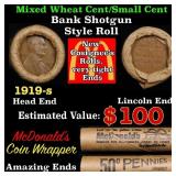 Lincoln Wheat Cent 1c Mixed Roll Orig Brandt McDon