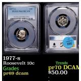 1977-s Proof Roosevelt Dime 10c pr69 dcam PCGS