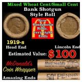 Lincoln Wheat Cent 1c Mixed Roll Orig Brandt McDon