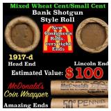 Lincoln Wheat Cent 1c Mixed Roll Orig Brandt McDon