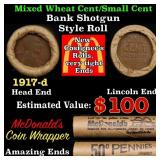 Lincoln Wheat Cent 1c Mixed Roll Orig Brandt McDon