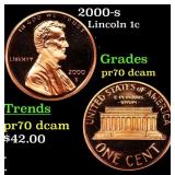 2000-s Proof Lincoln Cent 1c Grades GEM++ Proof De