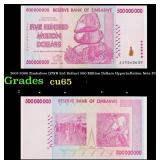 2007-2008 Zimbabwe (ZWR 3rd Dollar) 500 Million Do