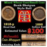 Small Cent Mixed Roll Orig Brandt McDonalds Wrappe