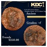 41-54 AD Ancient Rome, Claudius Caesar, AE As, 26m