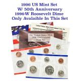 1955-p Roosevelt Dime 10c Grades Gem++ Full Bands