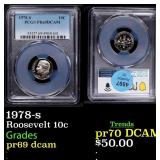1978-s Proof Roosevelt Dime 10c pr69 dcam PCGS