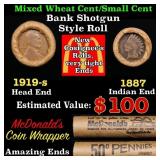 Small Cent Mixed Roll Orig Brandt McDonalds Wrappe