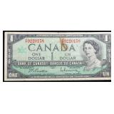 1967 Centennial Issue Canada 1 Dollar Banknote P#