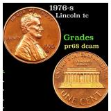 1976-s Proof Lincoln Cent 1c Grades GEM++ Proof De