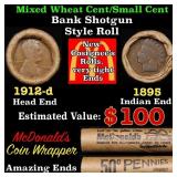 Small Cent Mixed Roll Orig Brandt McDonalds Wrappe
