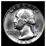***Auction Highlight*** 1980-d Washington Quarter
