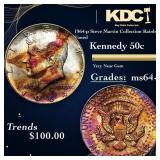 1964-p Kennedy Half Dollar Steve Martin Collection