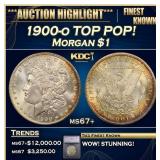 ***Major Highlight*** 1900-o Morgan Dollar TOP POP
