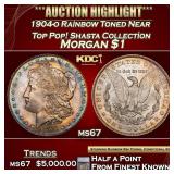 ***Major Highlight*** 1904-o Morgan Dollar Rainbow