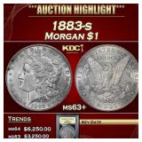 ***Major Highlight*** 1883-s Morgan Dollar $1 Sele