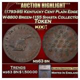 ***Major Highlight*** (1793-95) Kentucky Cent Cond