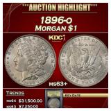 ***Major Highlight*** 1896-o Morgan Dollar $1 Sele