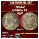 ***Major Highlight*** 1894-o Morgan Dollar $1 Sele