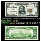 1929 $50 National Currency The Federal Reserve Ban