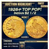 ***Major Highlight*** 1926-p Gold Indian Quarter E