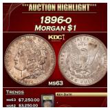 ***Major Highlight*** 1896-o Morgan Dollar $1 Sele