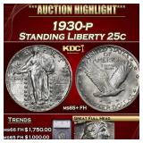 ***Major Highlight*** 1930-p Standing Liberty Quar