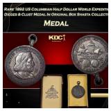 Rare 1892 US Columbian Half Dollar World Expeditio