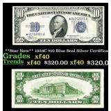 **Star Note** 1934C $10 Blue Seal Silver Certifica