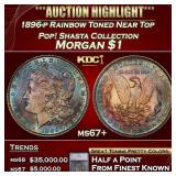 ***Major Highlight*** 1896-p Morgan Dollar Rainbow