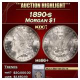 ***Major Highlight*** 1890-s Morgan Dollar $1 ms66