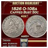 ***Major Highlight*** 1826 Capped Bust Half Dollar