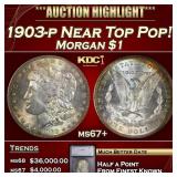 ***Major Highlight*** 1903-p Morgan Dollar Near To
