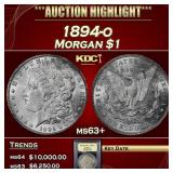 ***Major Highlight*** 1894-o Morgan Dollar $1 Sele