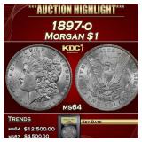 ***Major Highlight*** 1897-o Morgan Dollar $1 Choi