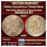 ***Major Highlight*** 1902-o Morgan Dollar Colorfu
