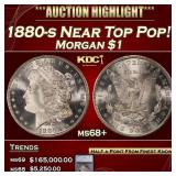 ***Major Highlight*** 1880-s Morgan Dollar Near To