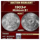 ***Major Highlight*** 1903-p Morgan Dollar $1 ms66