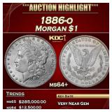 ***Major Highlight*** 1886-o Morgan Dollar $1 Choi