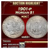 ***Major Highlight*** 1901-p Morgan Dollar $1 Sele
