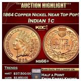 ***Major Highlight*** 1864 Copper Nickel Indian Ce