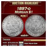 ***Major Highlight*** 1897-o Morgan Dollar $1 Choi