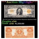 ***Major Highlight*** 1922 $20 Large Size Gold Cer